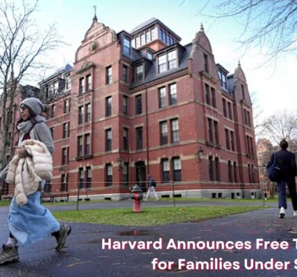 Harvard-University-campus-with-students-walking