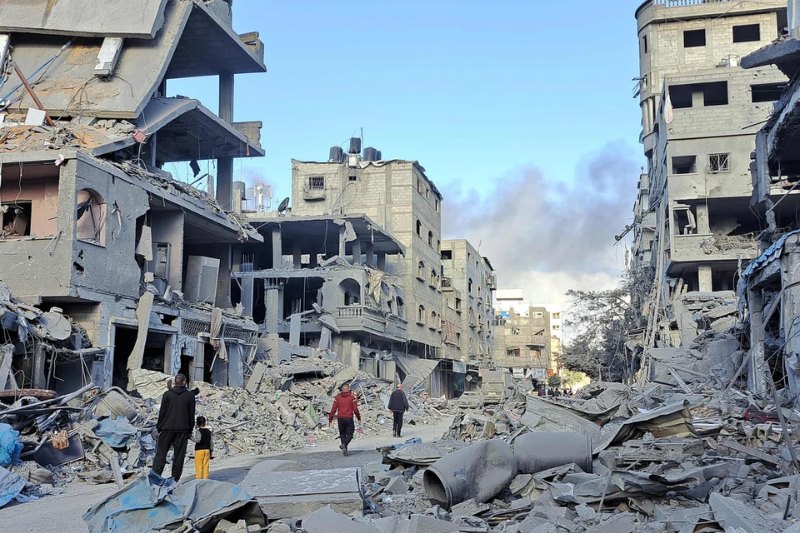 Israel-Gaza-war-destruction-after-airstrikes